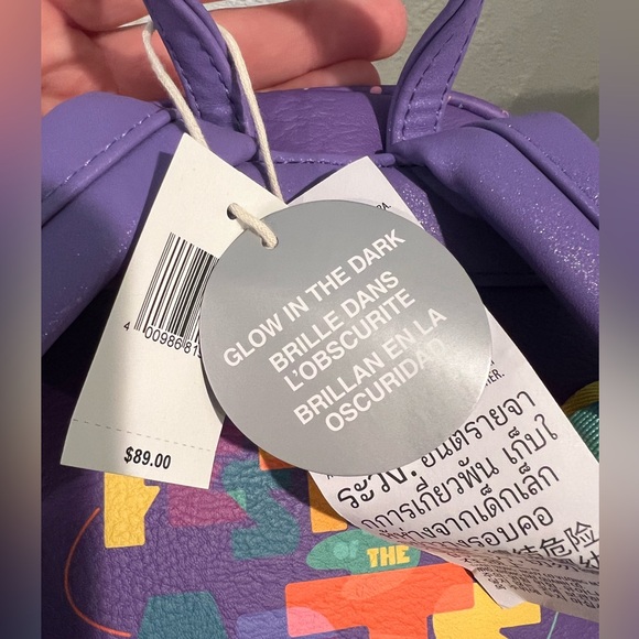 Disney parks figment loungefly festival of the arts *BAG ONLY - Picture 7 of 11